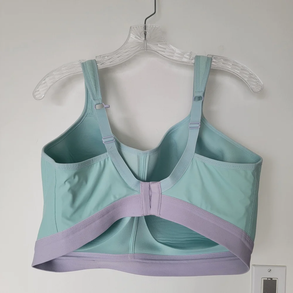 Panache Aqua and Lavender Sports Bra Size 40 - Picture 8 of 8